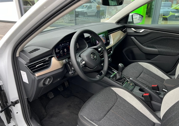 Skoda Scala cena 108900 przebieg: 4200, rok produkcji 2023 z Zielonka małe 137